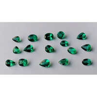 Green Emerald Gemstone - Design: Plain