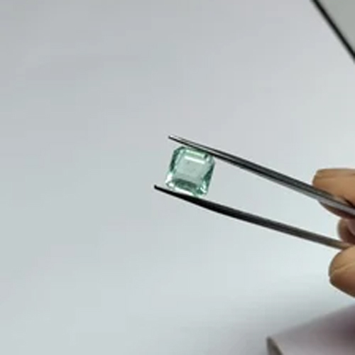 Natural Emerald Cut Gemstone