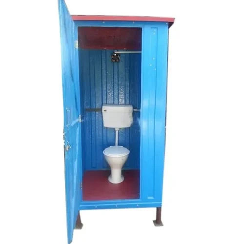 Prefab Ms Portable Toilet - Color: As Per Requirement