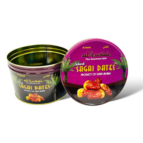 365Ml Sid Date Tin - Color: As Per Customera  S Artwork