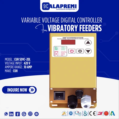 Commercial Vibratory Feeder Controller - Application: Automation Industry