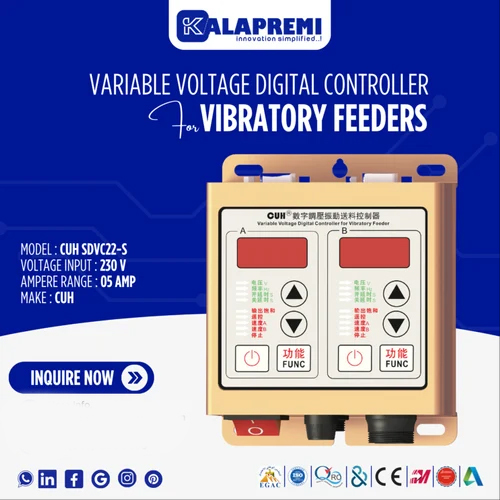 Electro Vibratory Feeder Controller - Size: Different Available