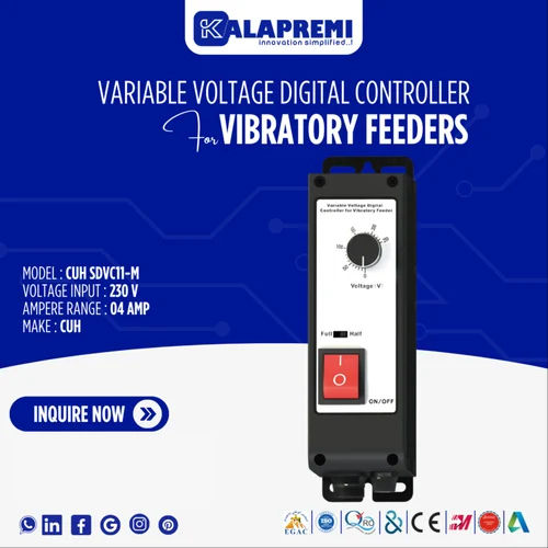 Analog Controller For Vibratory Feeder - Color: Black