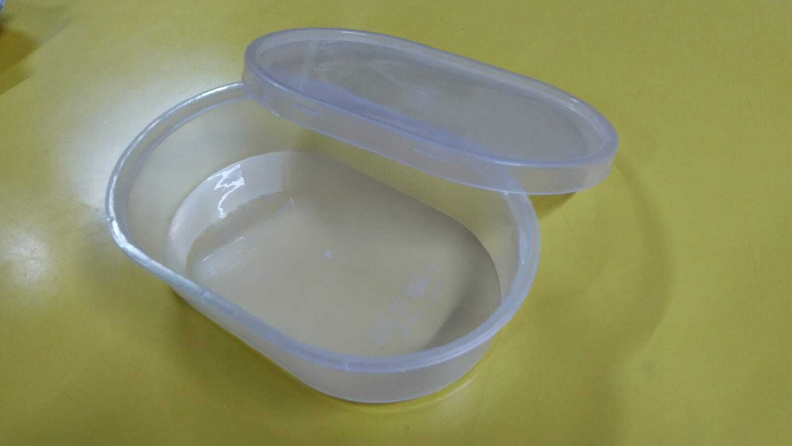 500gm oval containers set