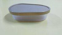 500gm oval containers set