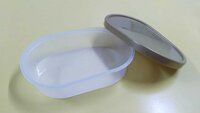 500gm oval containers set