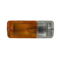 Front Indicator Jbi-101 - Plastic, Fits 3-wheeler & 2-wheeler Vehicles, Transparent, 12v Dc, 5w Watt, Ba15s Cap, White & Amber Light