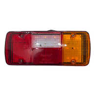 Led Tail Lamp Jbi-102 - Plastic Material, 12v Dc Voltage, Transparent Color | Led Rear Tail Lamp For Two Wheelers, Electric Rickshaws & Three Wheelers