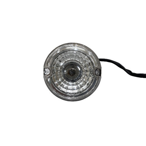 Round Reverse Light (Clear) With Bulb