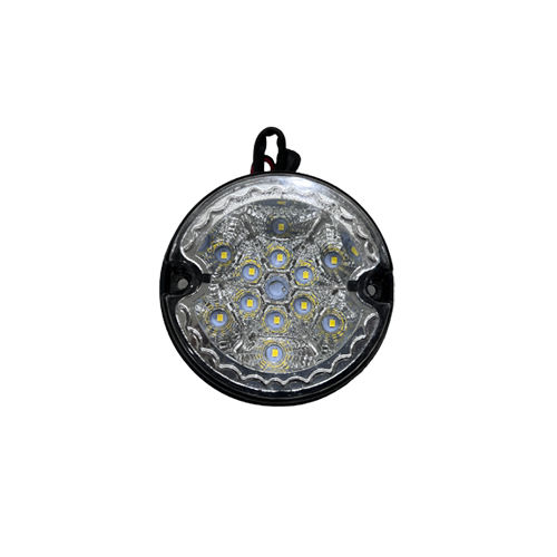 LED Round Reverse Lamp (Clear)