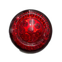Tail Lamp - Led, 12v Dc, 3w | Red Plastic, E-rickshaw & Two Wheeler Usage