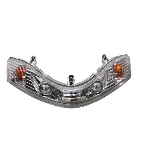 Front Indicator Visor JBI-225 - Plastic Material, 12V DC Voltage, 3W Rated Power | Transparent Color, Front Indicator Bulb Light Feature
