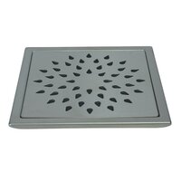 Stainless Steel 304 Grade Floor Drain 6X6 Inch SU-Sunflower Series