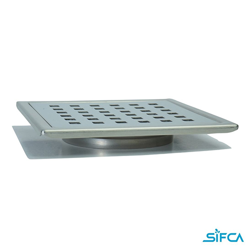 Stainless Steel 304 Grade Floor Drain 6X6 Inch SU-Arrosa Series