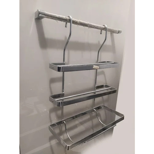 Stainless Steel Wall Hanging Utensils Kitchen Rack