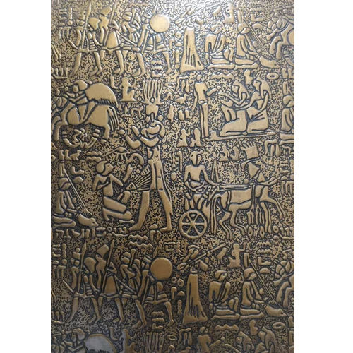 Embossed Mdf Wall Decor Metal Cladding