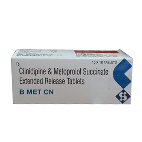 Cilnidipine And Metoprolol Succinate Extended Release Tablets General Medicines