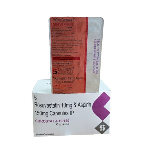 Rosuvastatin 10mg and  150mg Capsules IP