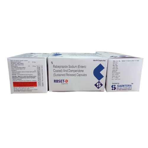 Rabeprazole Sodium Enteric Coated And Domperidone Sustained Release Capsules