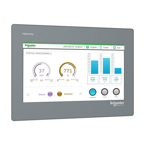 Hmiet6500 10 Inch Schneider Hmi With Wide Screen Touch Panel - Color: As Per Availability