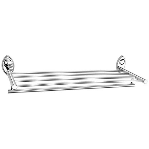 Silver Oval Towel Rack