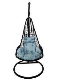 Single Seater Hammock Garden Swing Chair - Assembly: No Assembly Required