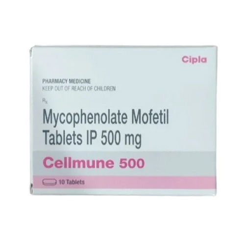 Mycophenolate Mofetil - 500mg Tablets | Immunosuppressant for Organ Rejection Prevention, Recommended Dosage as per Doctor's Advice