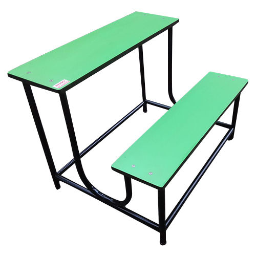 Durable 4 Feet Iron Frame School Bench