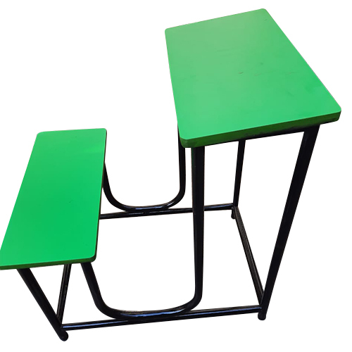Single Seater Iron Frame School Bench