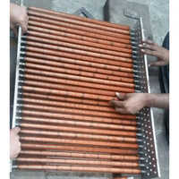 Copper Heat Exchanger - Copper Material, Double Pipe Transfer, Cross Flow Design, Air Medium, Compact & Durable For Cosmetics Industry | Efficient Heat Transfer, Versatile Usage