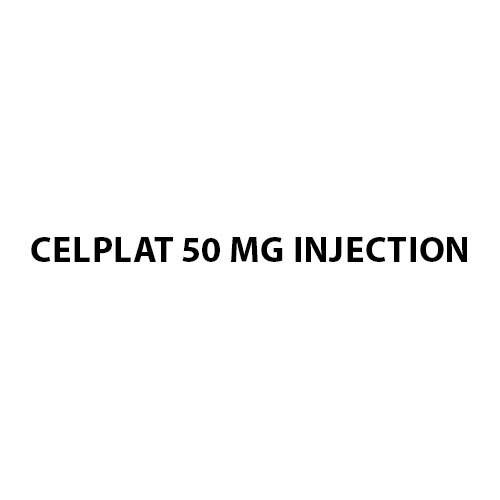 Celplat 50 mg Injection