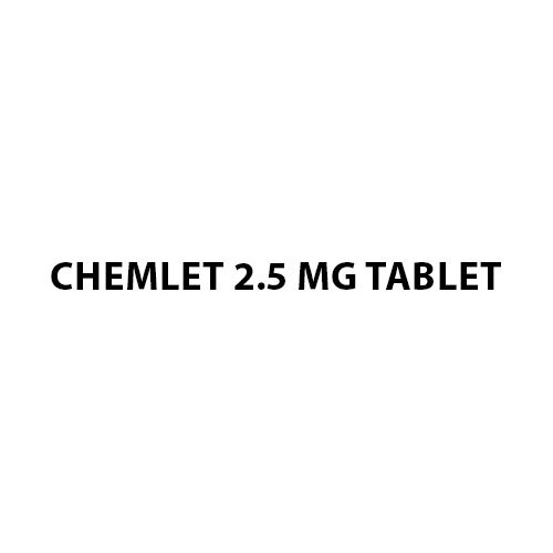 Chemlet 2.5 mg Tablet