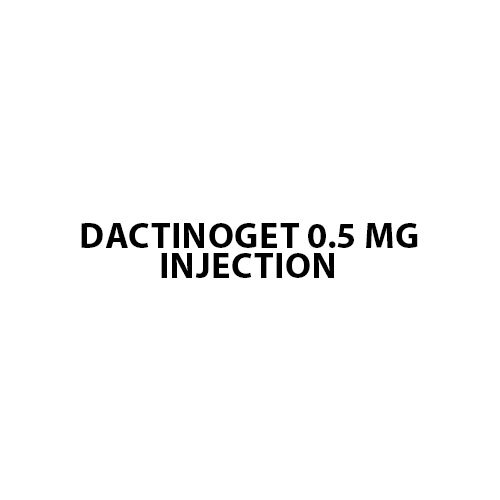 Dactinoget 0.5 mg Injection
