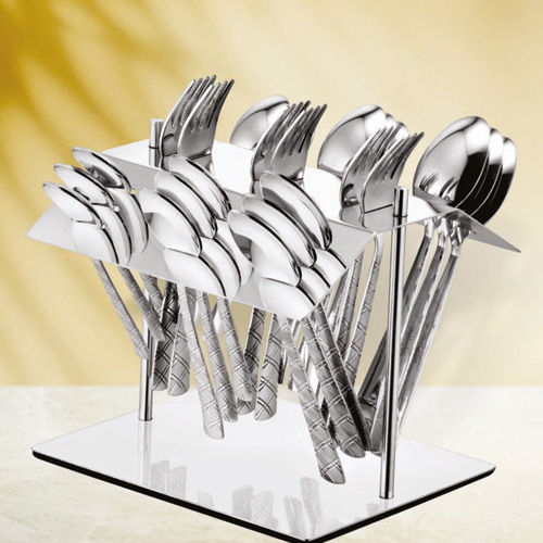 24 Pcs Cross Cutlery Stand