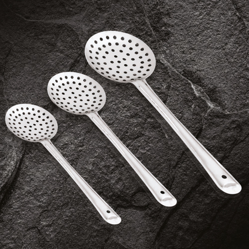 Skimmer Stainless Steel Serving Tool - Color: Silver