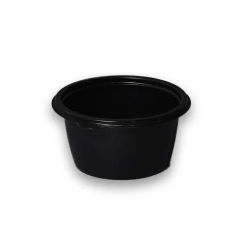 750ml Round Flat Disposable Plastic Food Containers