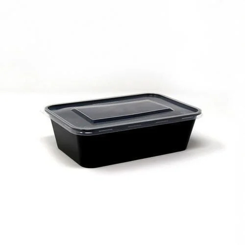 750ml Rectangle Disposable Plastic Food Containers