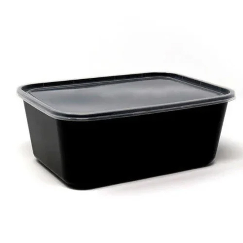 1000ml Rectangle Disposable Plastic Food Containers