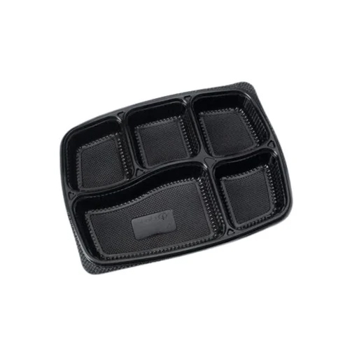 5 CP Plastic Disposable Food Tray