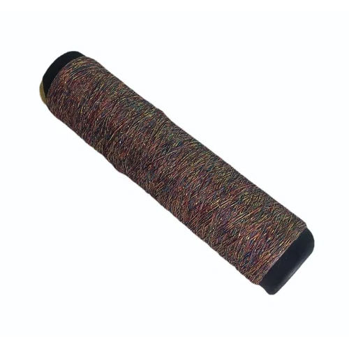 300 D Brown Polyester Zari Dyed Thread