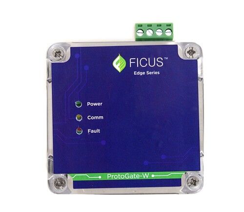 Light Grey (Ral 7035) Modbus-Cloud Gateway Gsm-4G Ficus Protogate