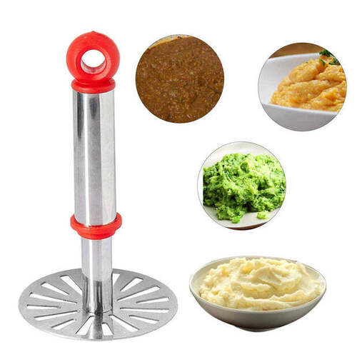 GANESH POTATO PAV BHAJI MASHER WITH PLASTIC HANDLE (8123)