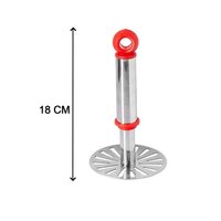 GANESH POTATO PAV BHAJI MASHER WITH PLASTIC HANDLE (8123)