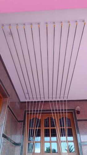 Apartment cloth drying pulley type hangers in Thikkoti Kerala