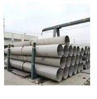 ERW Pipe - Stainless Steel, 4 inch Size, 5/7 feet Length | 114 mm Outer Diameter, 3 mm Thickness, 0.5 mm Tolerance - Durable Welded Design