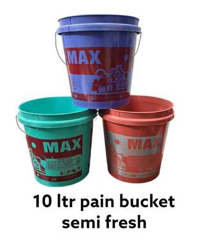10 LTR Paint Bucket Semi Fresh