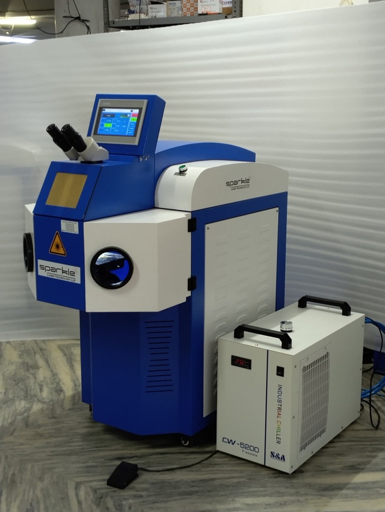 Sparkle Laser Welding Machine on GoldSilver Jewellery