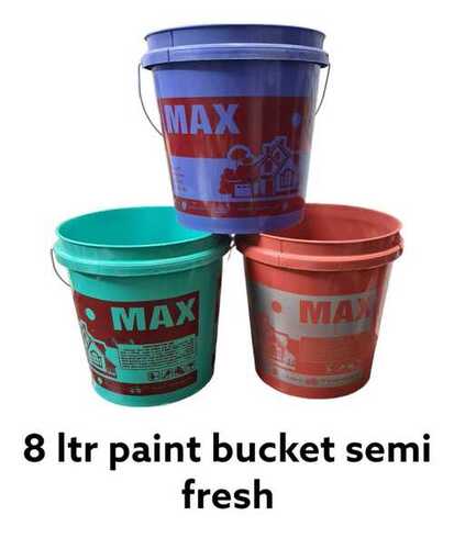 8 ltr Paint Bucket Semi Fresh