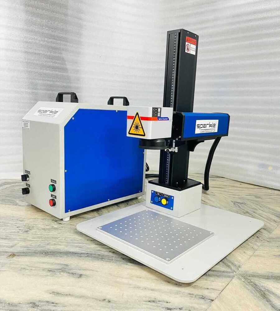 Laser Stamping Machine On Silver Jewellery