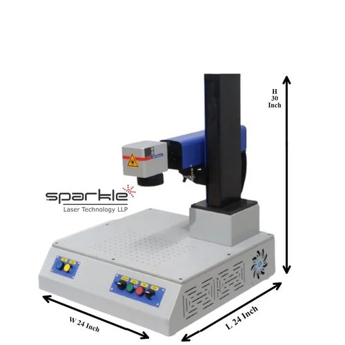 Sparkle Laser UV Marking Machine For ABC Material